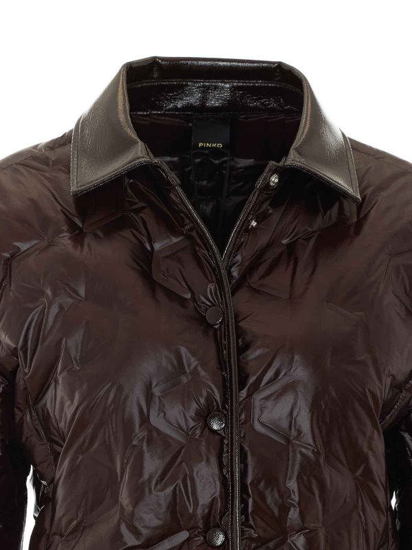 ダウンジャケット - ブラウン shop online: MULBERRY