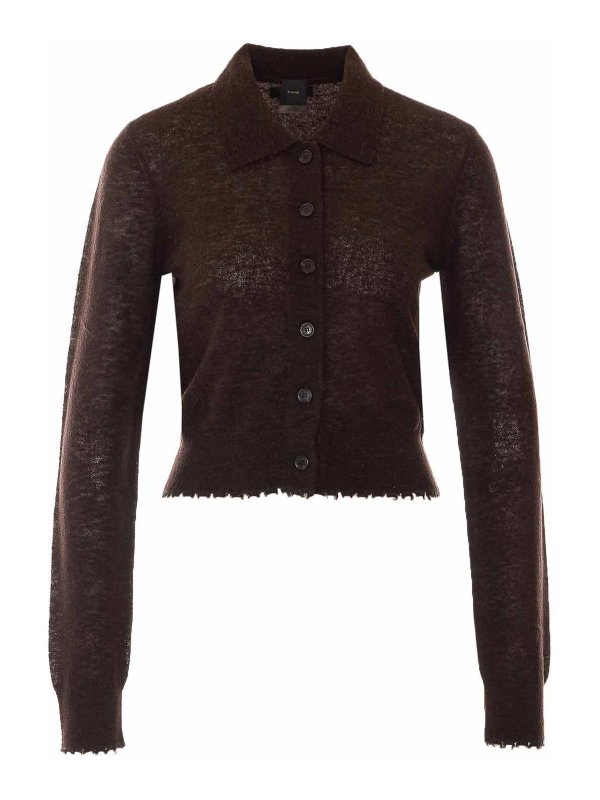 MULBERRY: cardigan - cardigan marrone