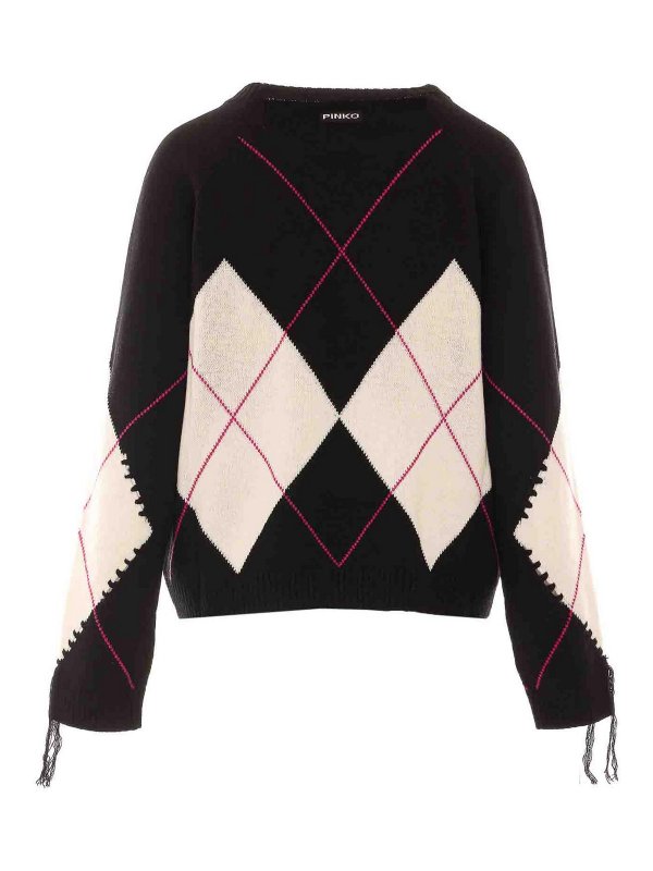 MULBERRY: Pull col rond - Pull Col Rond - Noir
