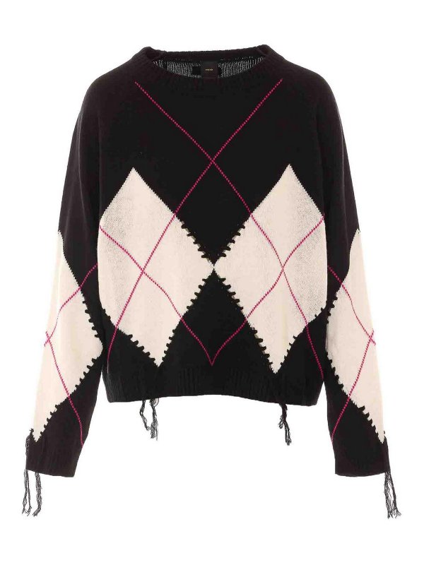 MULBERRY: Pull col rond online - Pull Col Rond - Noir