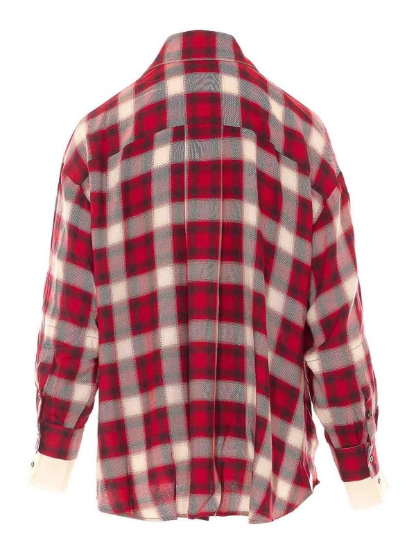 MULBERRY: camicie online - camicia clivia rossa