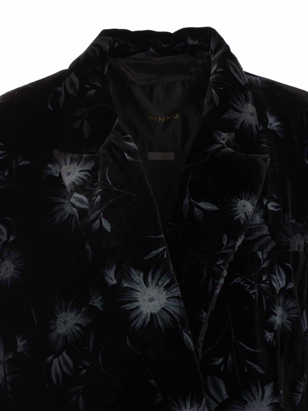 black duetto jacket shop online: MULBERRY