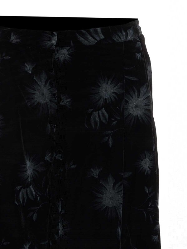 black ducato pants shop online: MULBERRY