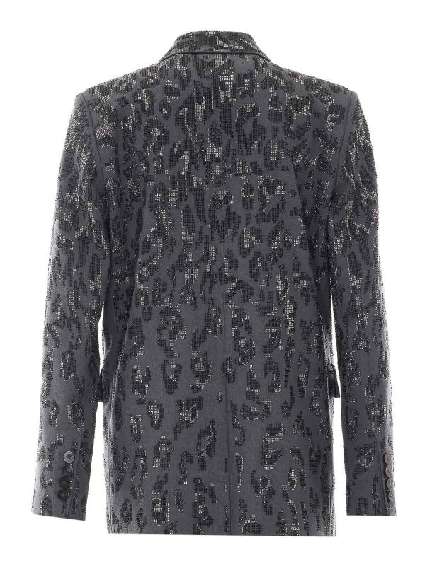 MULBERRY: casual jackets online - grey jaguar jacket