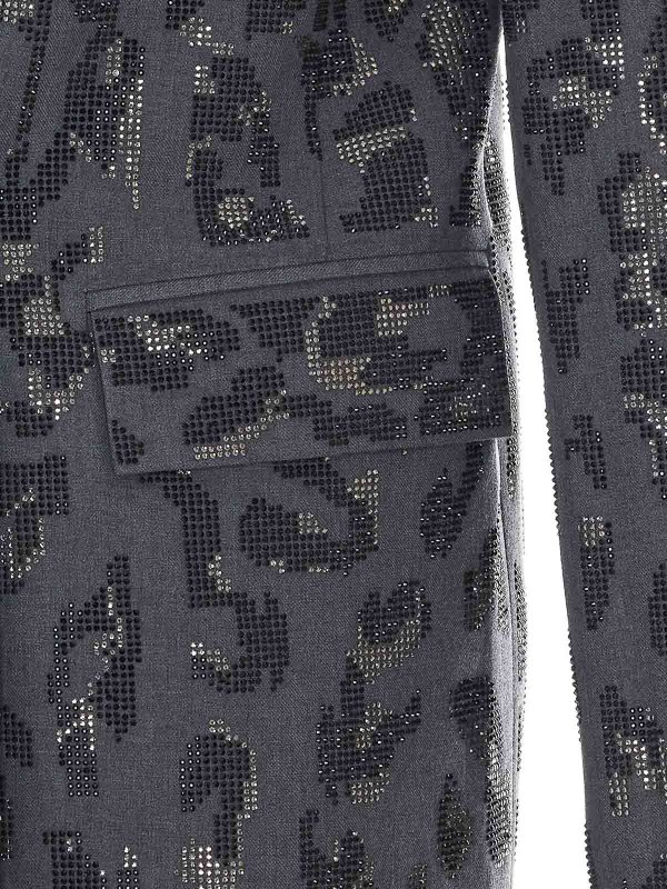 The Best Shops MULBERRY: casual jackets - grey jaguar jacket