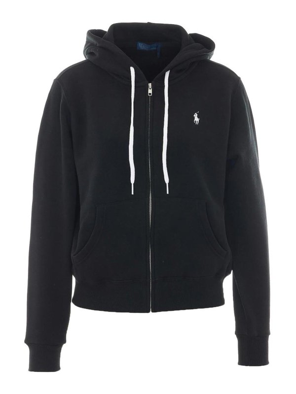 POLO RALPH LAUREN: スウェット＆セーター - スウェットシャツ/セーター - 黒