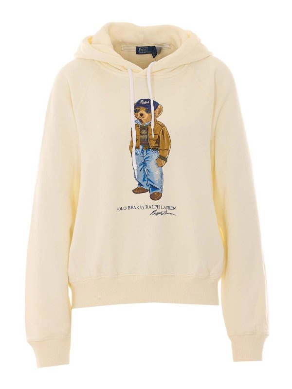 POLO RALPH LAUREN: スウェット＆セーター - スウェットシャツ/セーター - 白