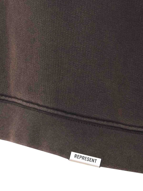 Logo sweatshirt shop online: REPRESENT