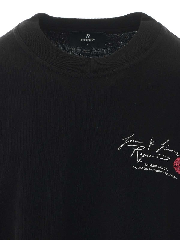 T-Shirt - Noir shop online: REPRESENT