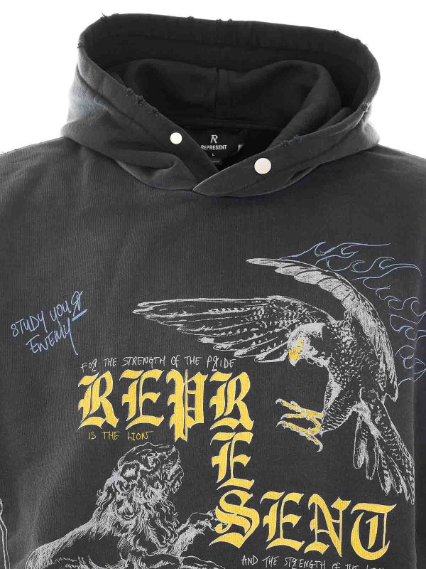 Sweat-Shirts - Noir shop online: REPRESENT