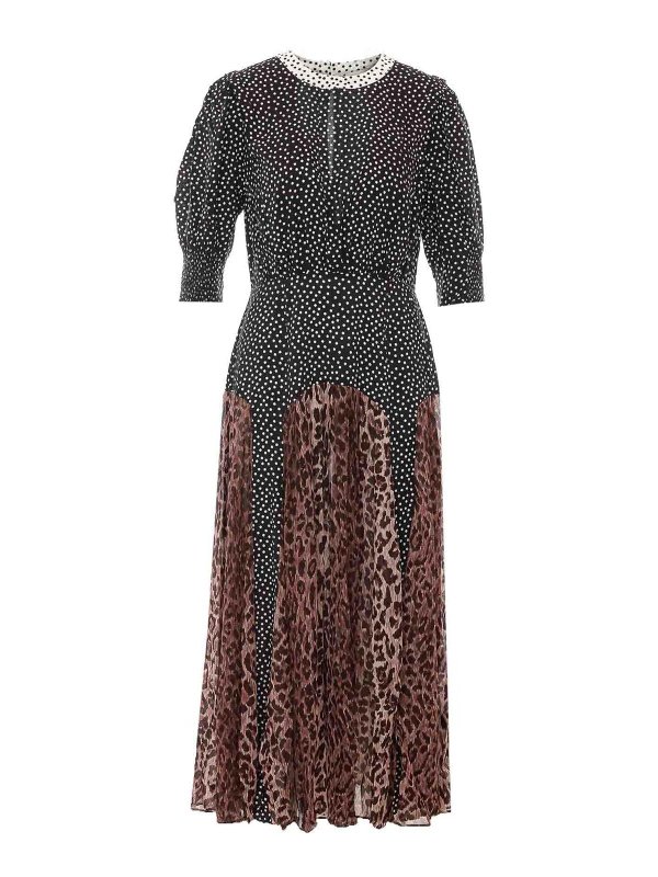 RIXO: Vestidos media pierna - Vestido Midi - Multicolor