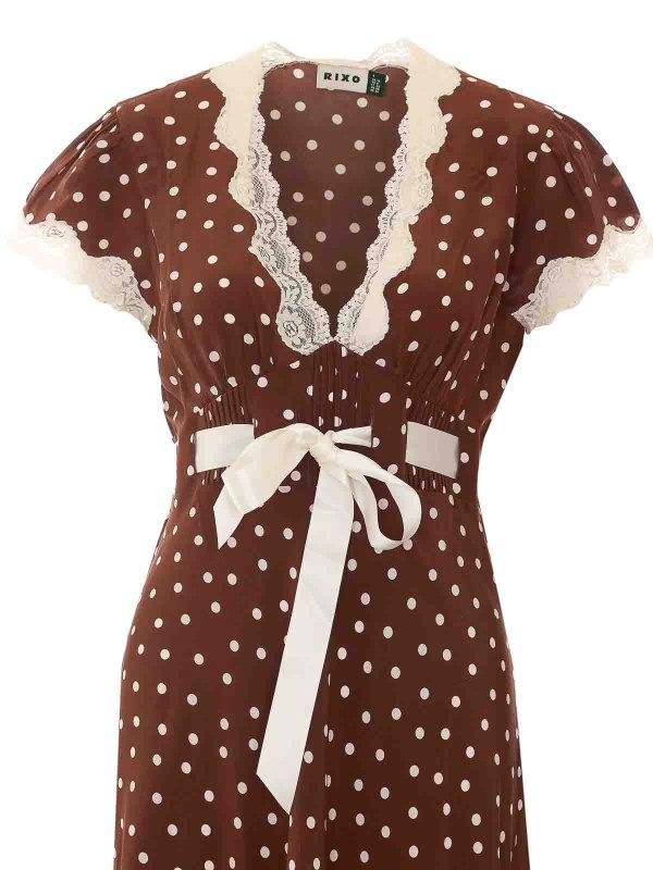 Robe Courte - Marron shop online: RIXO