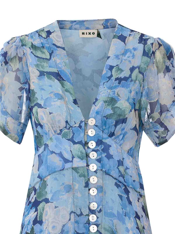 Kurzes Kleid - Blau shop online: RIXO