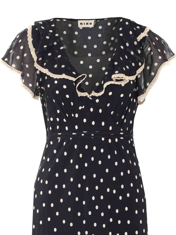Robe Courte - Bleu shop online: RIXO