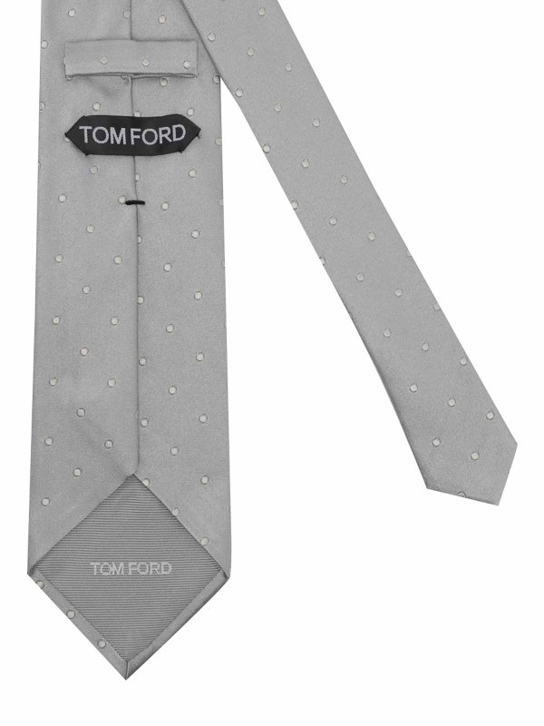TOM FORD: Krawatten und Fliegen online - Krawatte - Silber