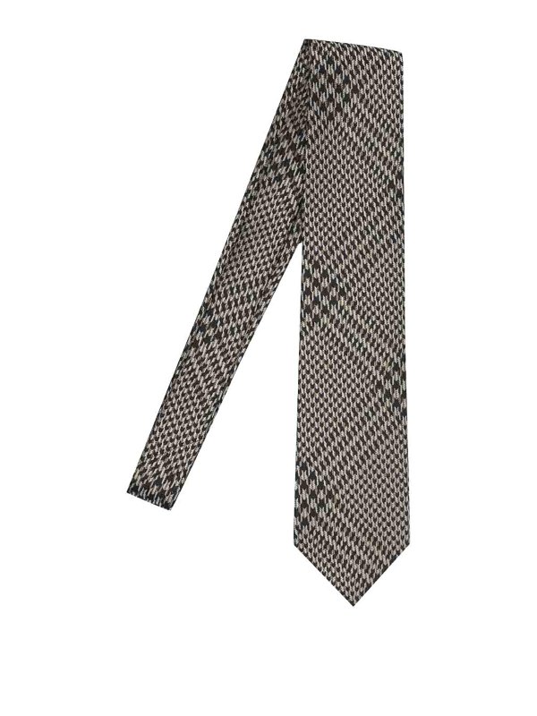 TOM FORD: ties & bow ties - Check tie