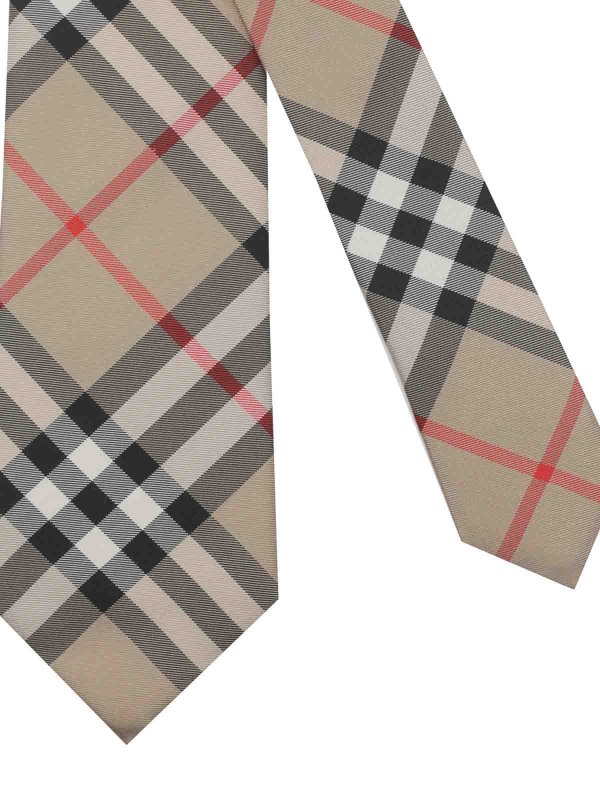 BURBERRY: Krawatten und Fliegen online - Krawatte - Beige