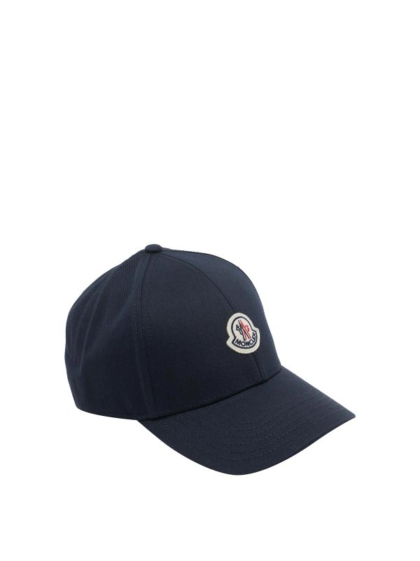 MONCLER: hats & caps online - Logo baseball cap