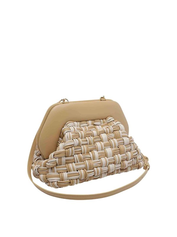 THEMOIRè: totes bags online - Tia microweaved handbag