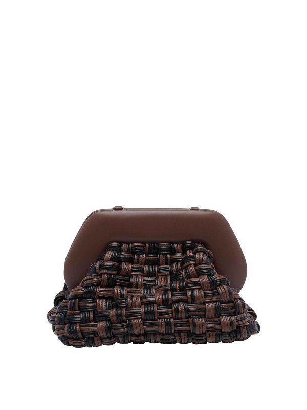 THEMOIRè: totes bags - Tia microweaved handbag