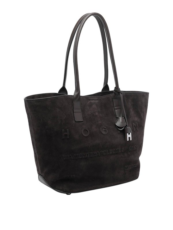 HOGAN: Handtaschen online - Shopper - Braun