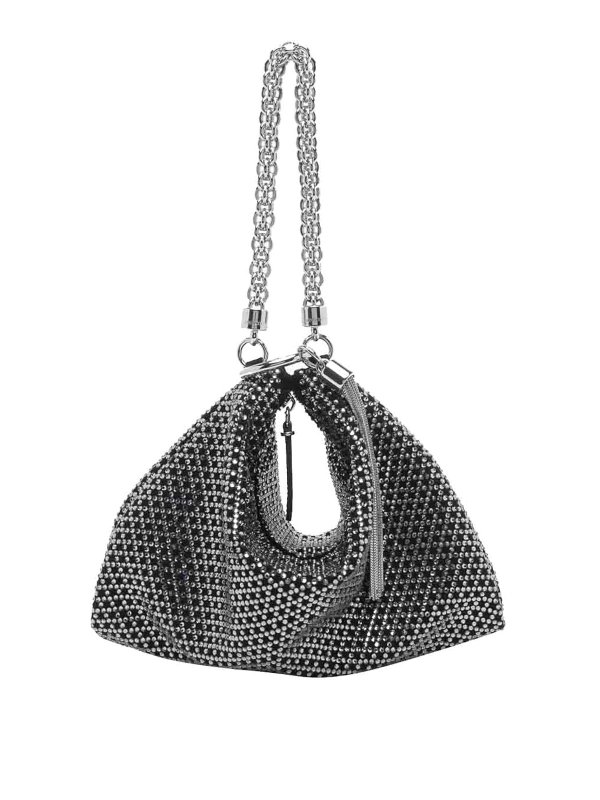 JIMMY CHOO: バケットバッグ - バケットバッグ - 黒