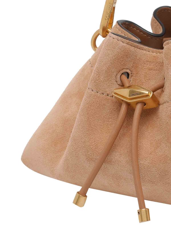 ショルダーバッグ - ベージュ shop online: JIMMY CHOO
