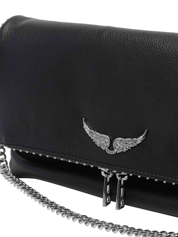 クロスボディバッグ - 黒 shop online: ZADIG&VOLTAIRE