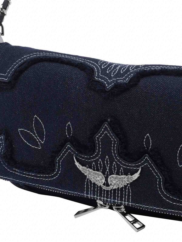 クロスボディバッグ - ブルー shop online: ZADIG&VOLTAIRE