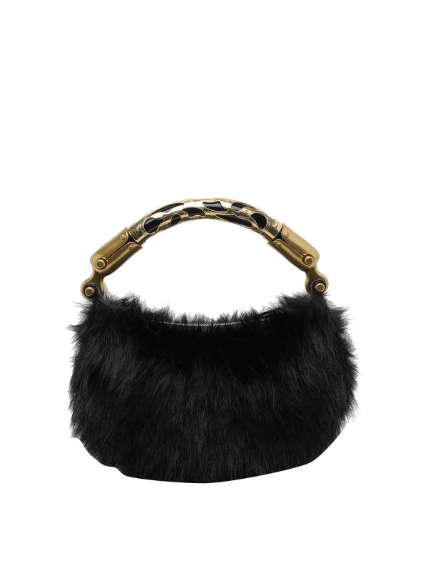 The Best Shops Balmain: shopper - Borsa Balmain mini ebene nera