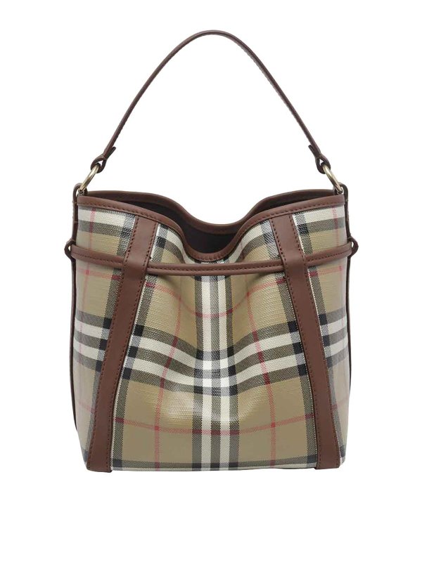 The Best Shops BURBERRY: バケットバッグ - バケットバッグ - ベージュ