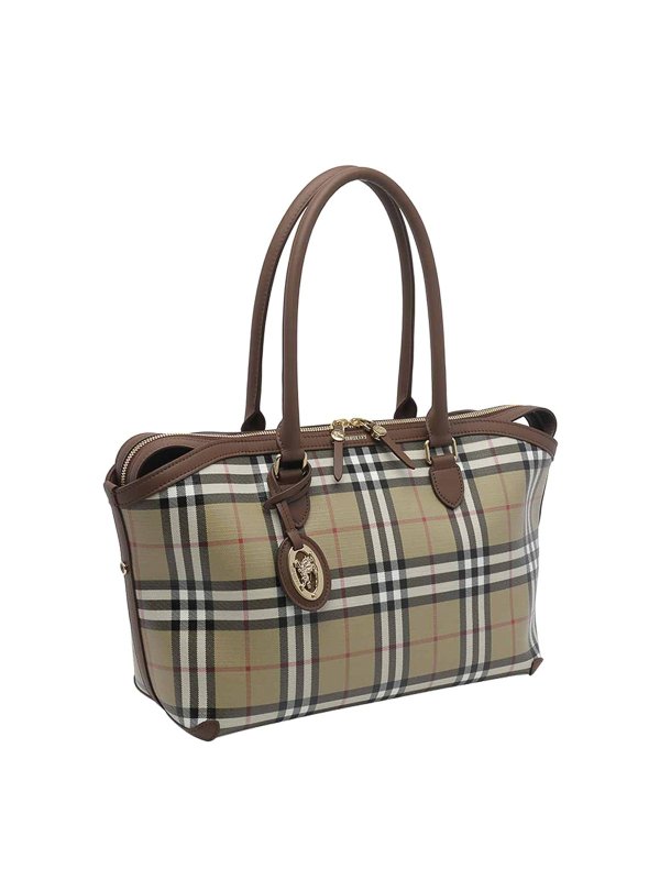 BURBERRY: Sacs à main online - Sac Cabas - Vert