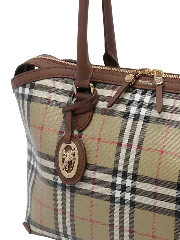 Sac Cabas - Vert shop online: BURBERRY