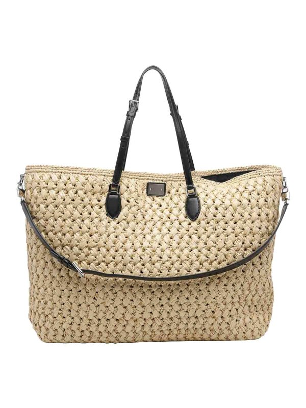 The Best Shops DOLCE & GABBANA: Handtaschen - Shopper - Beige