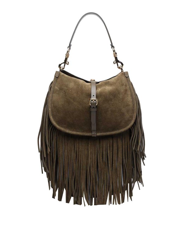 ETRO: Schultertaschen - Schultertasche - Grün