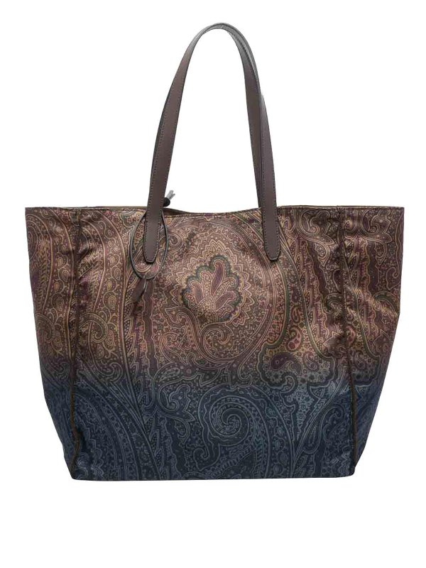 ETRO: トートバッグ - トートバッグ - ブラウン