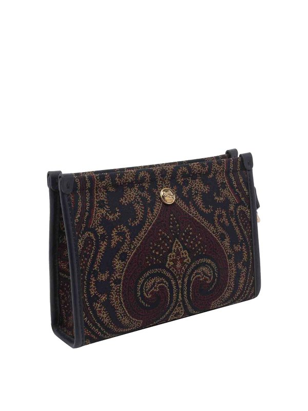 ETRO: Clutch online - Pochette - Marron