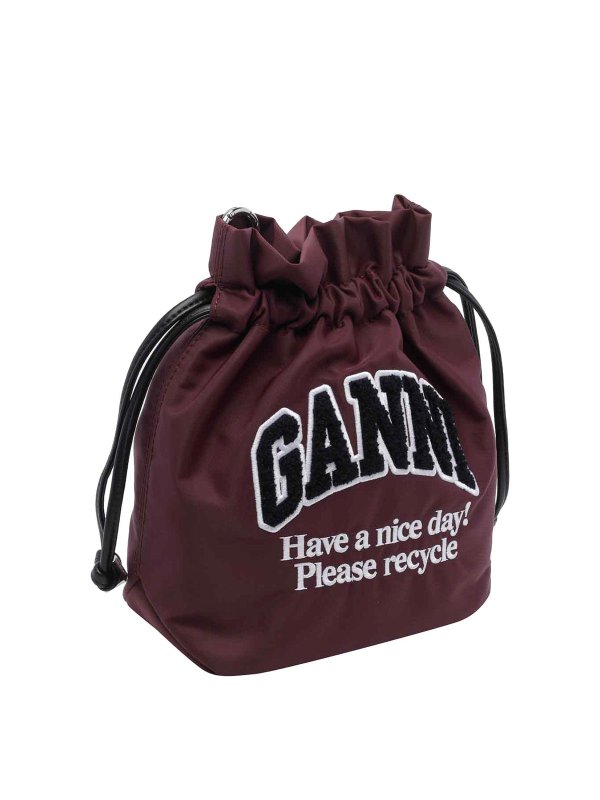 GANNI: クラッチバッグ online - クラッチバッグ - 赤