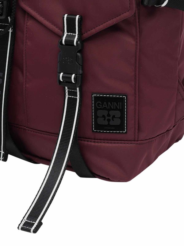 Re-tech backpack shop online: GANNI