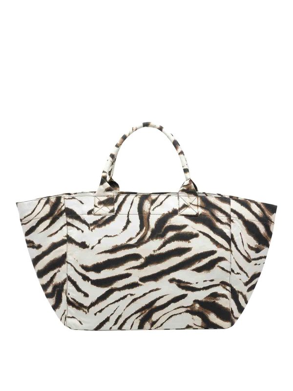 The Best Shops GANNI: Handtaschen - Shopper - Beige