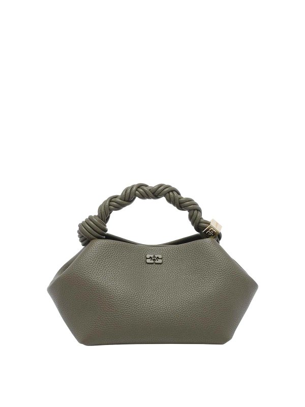 GANNI: Handtaschen - Shopper - Grün