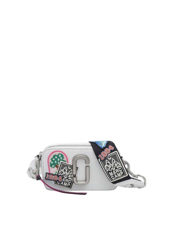 MARC JACOBS: クロスボディバッグ - クロスボディバッグ - グレー