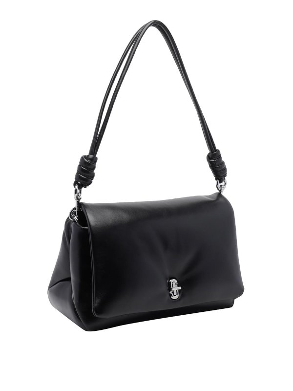 MARC JACOBS: borse a tracolla online - nera la doppia borsa