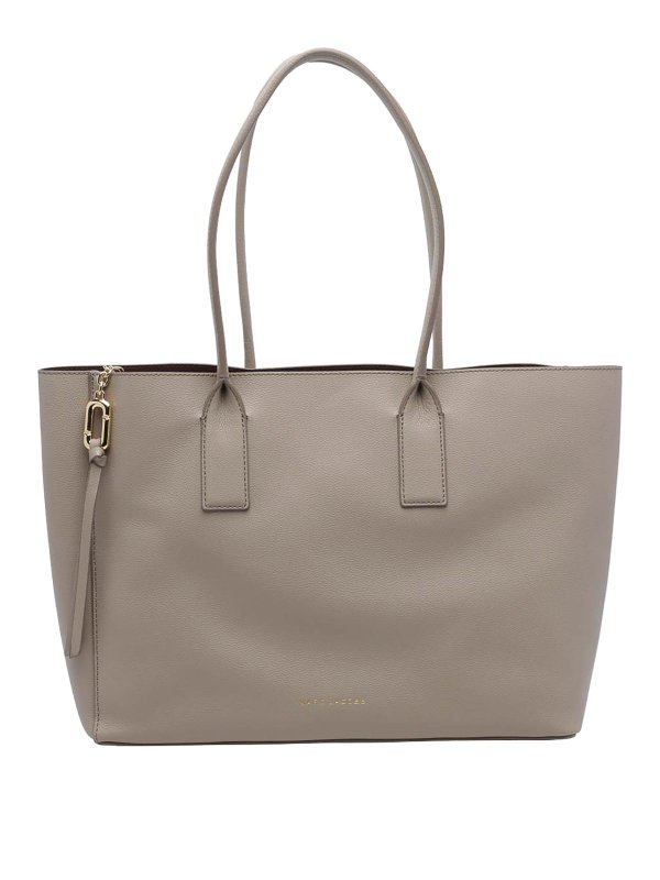 MARC JACOBS: Handtaschen - Shopper - Grau