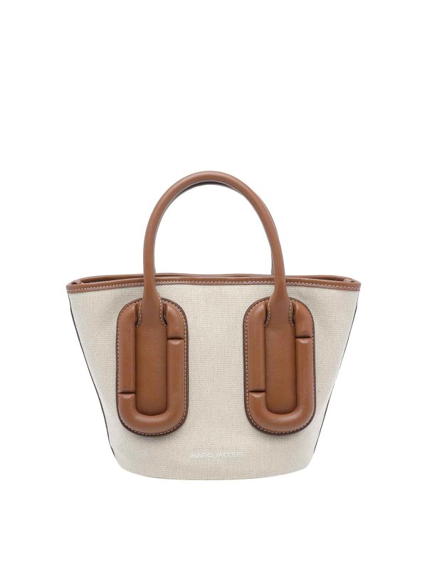 MARC JACOBS: Handtaschen - Shopper - Beige
