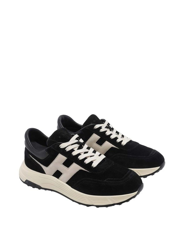 HOGAN: trainers online - black hyperlight sneakers