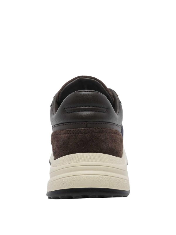 brown hyperactive sneakers shop online: HOGAN