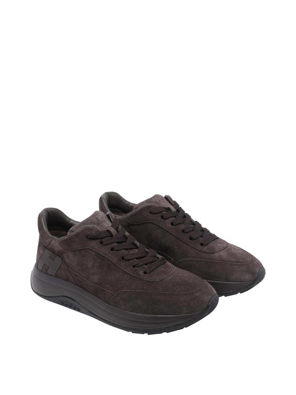 HOGAN: Chaussures de sport online - Baskets - Marron