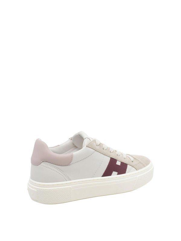 The Best Shops HOGAN: trainers - white crosswind platform sneakers