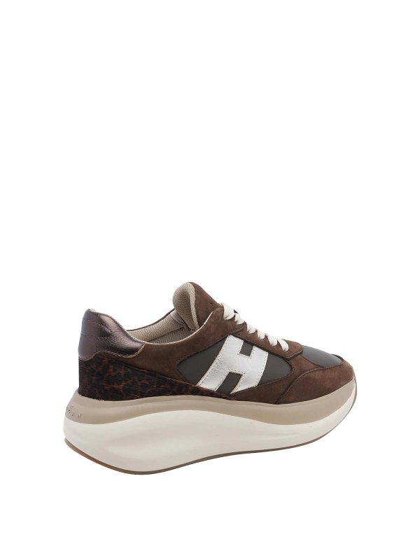 The Best Shops HOGAN: Chaussures de sport - Baskets - Marron